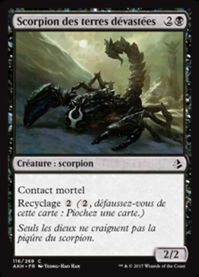 image Scorpion des terres dévastées