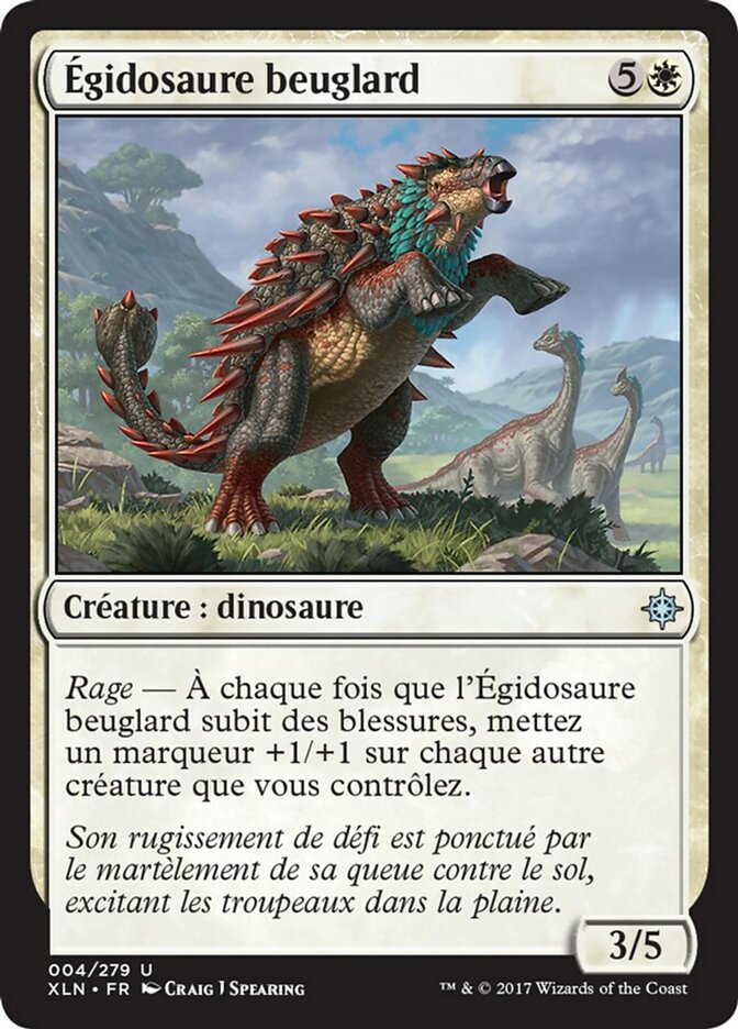 image Égidosaure beuglard