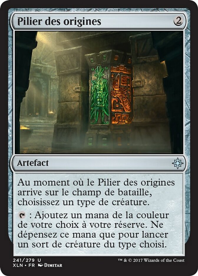 image Pilier des origines