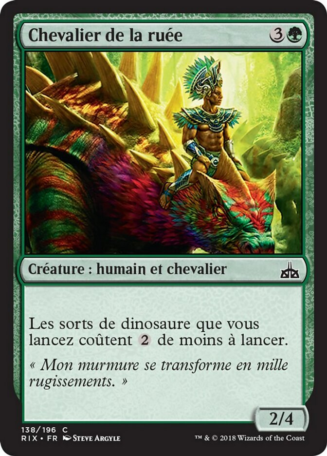 image Chevalier de la ruée