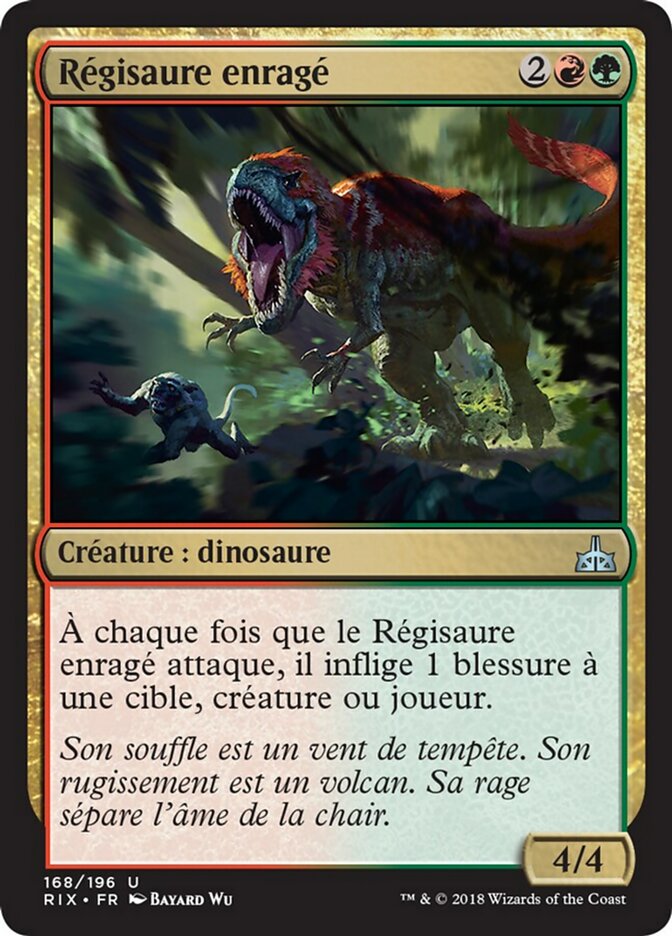 image Régisaure enragé