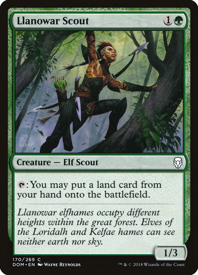 image Llanowar Scout