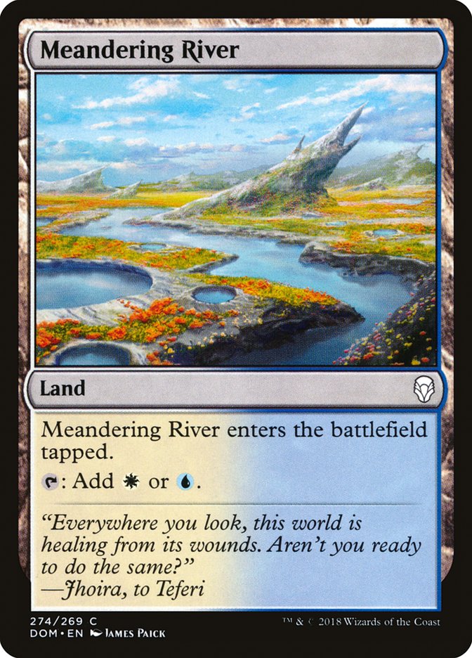 image Meandering River