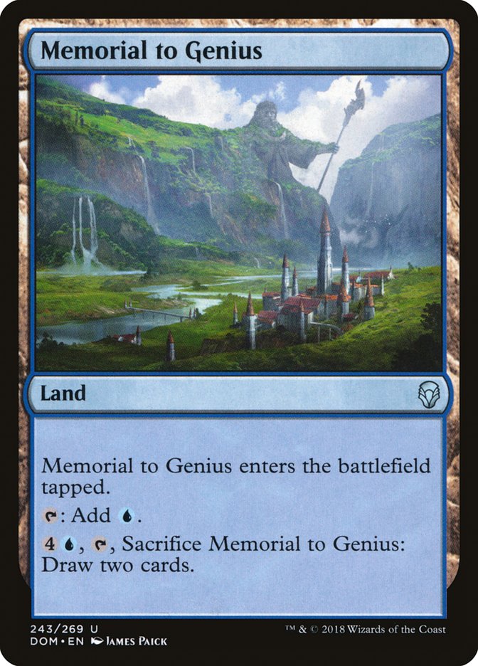 image Memorial to Genius
