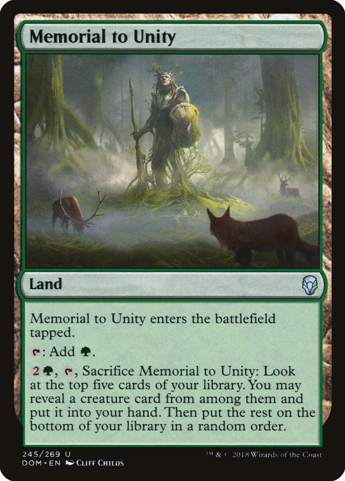 image Memorial to Unity