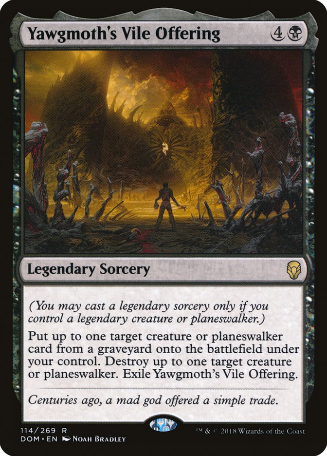 image Yawgmoth's Vile Offering