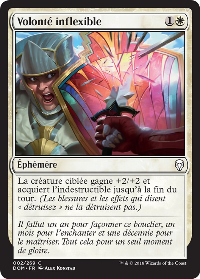 image Volonté inflexible