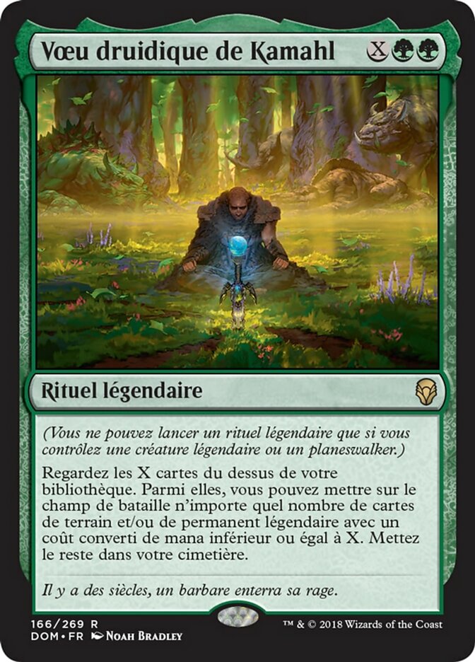 image Vœu druidique de Kamahl