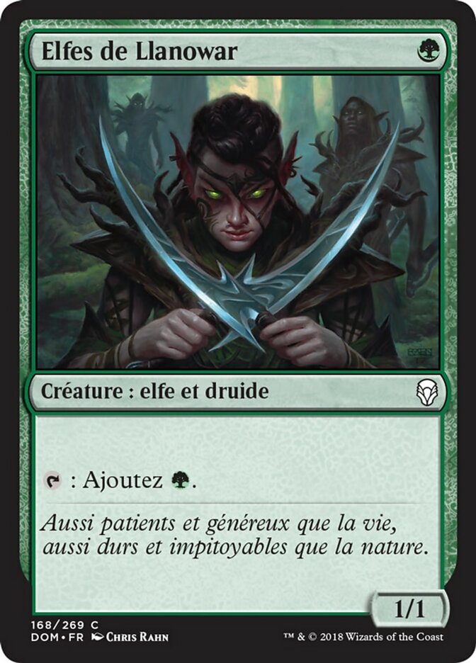 image Elfes de Llanowar