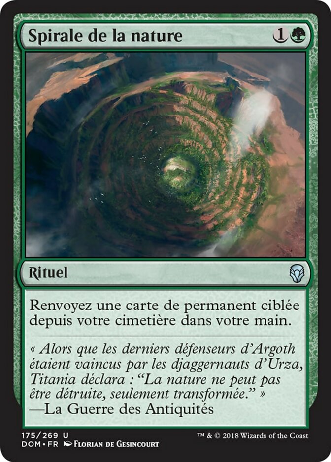 image Spirale de la nature