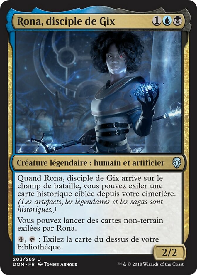 image Rona, disciple de Gix