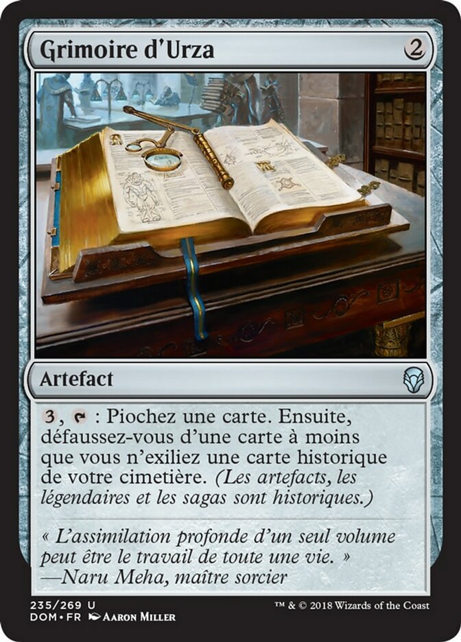 image Grimoire d'Urza