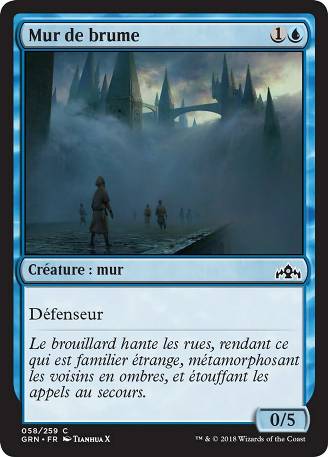image Mur de brume