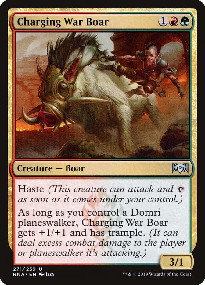 image Charging War Boar