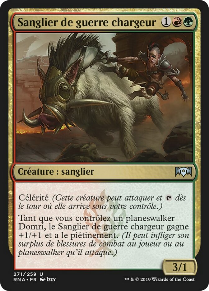 image Sanglier de guerre chargeur