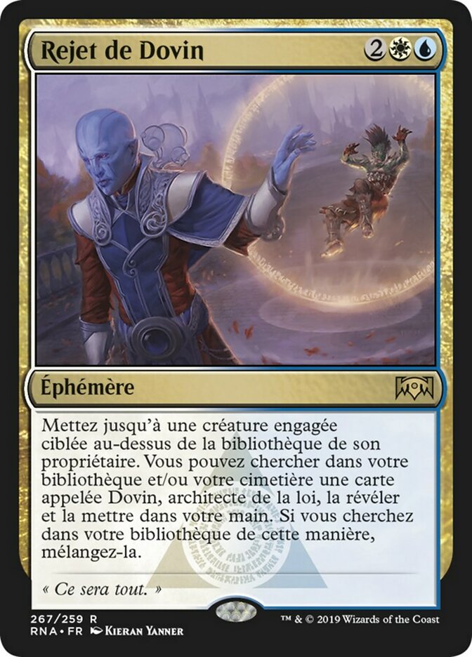 image Rejet de Dovin