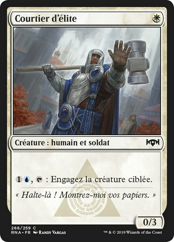 image Courtier d'élite