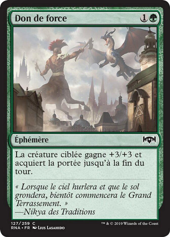 image Don de force