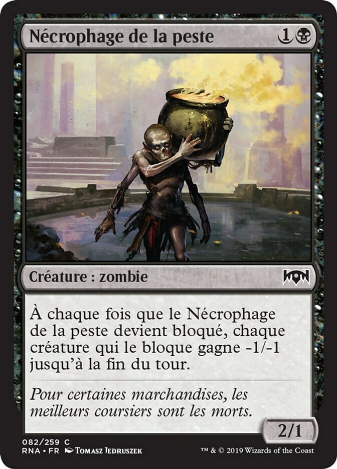 image Nécrophage de la peste