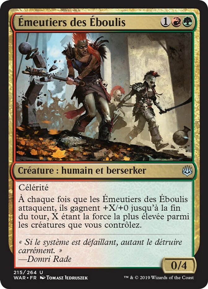 image Émeutiers des Éboulis