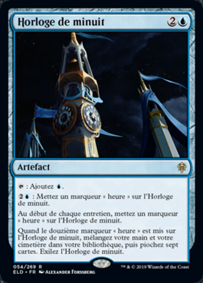 image Horloge de minuit