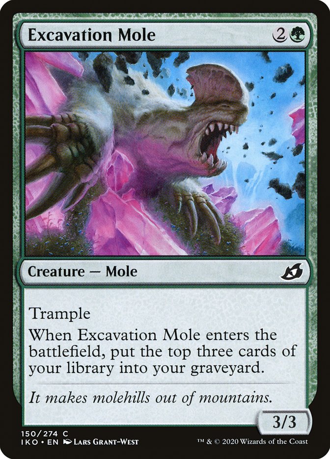 image Excavation Mole