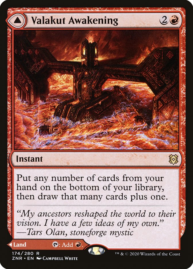 image Valakut Awakening // Valakut Stoneforge