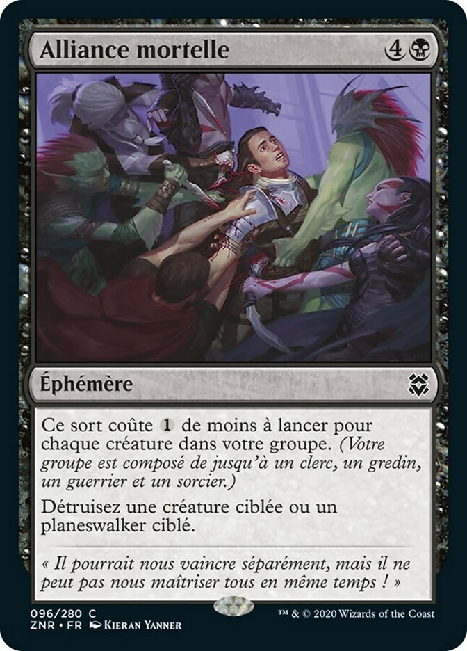 image Alliance mortelle