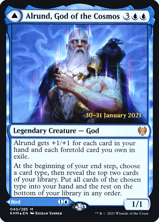 image Alrund, God of the Cosmos // Hakka, Whispering Raven
