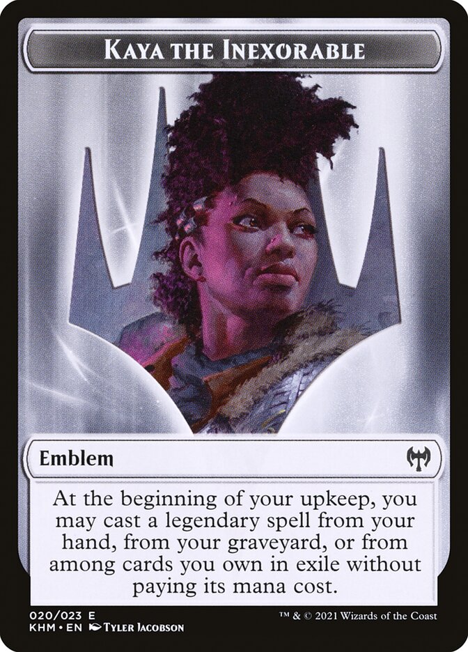 image Kaya the Inexorable Emblem