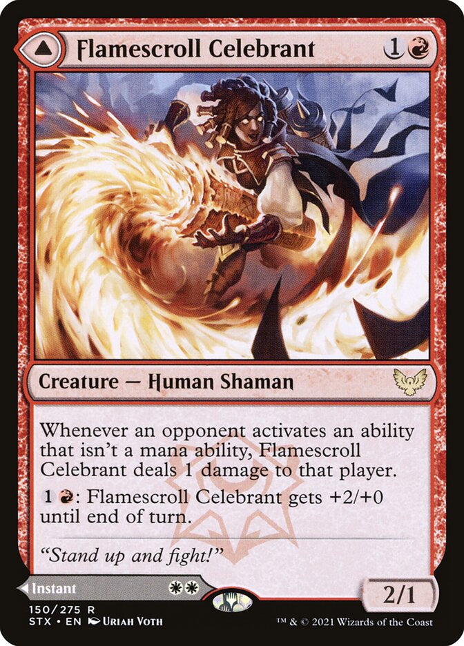 image Flamescroll Celebrant // Revel in Silence