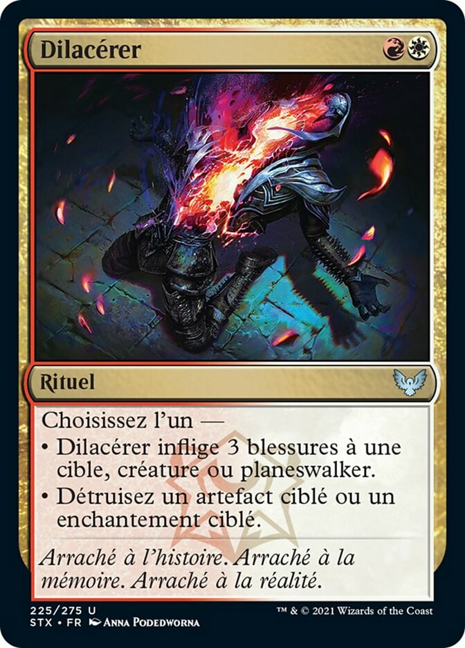 image Dilacérer