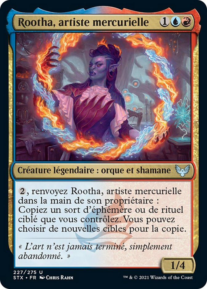 image Rootha, artiste mercurielle