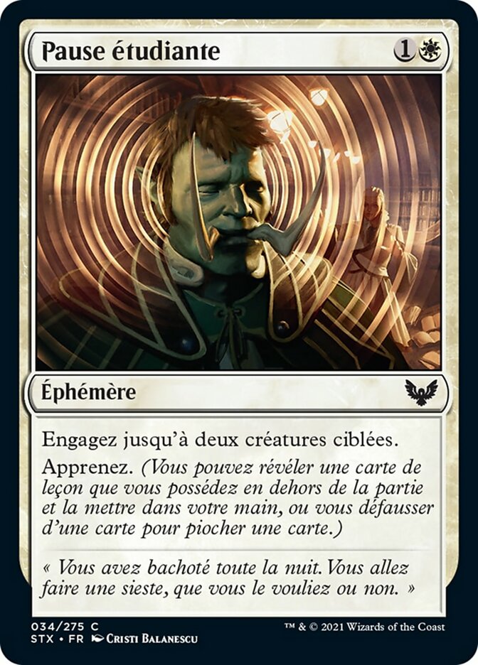 image Pause étudiante