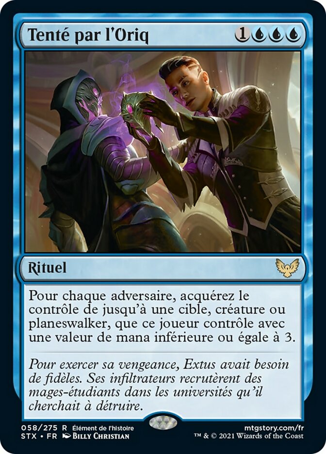 image Tenté par l'Oriq