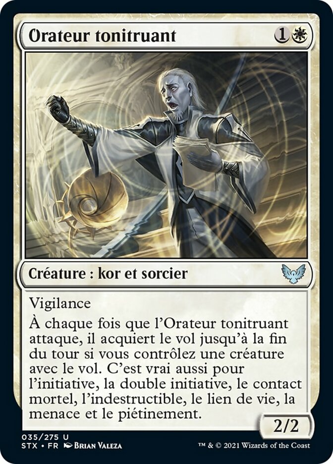 image Orateur tonitruant
