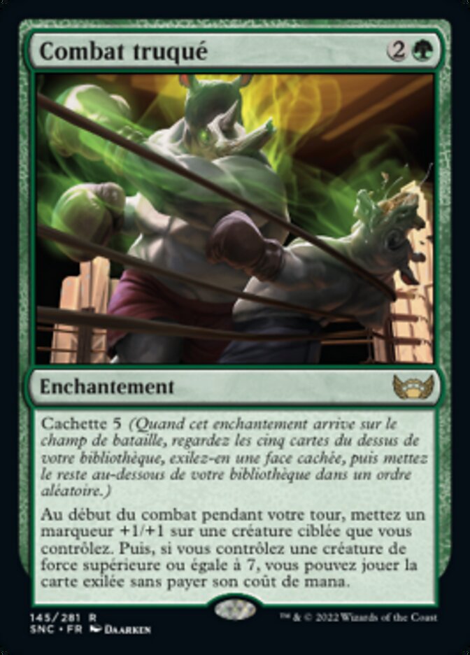 image Combat truqué