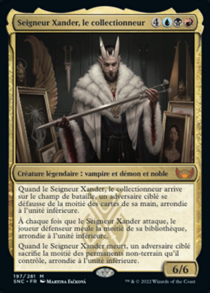 image Seigneur Xander, le collectionneur