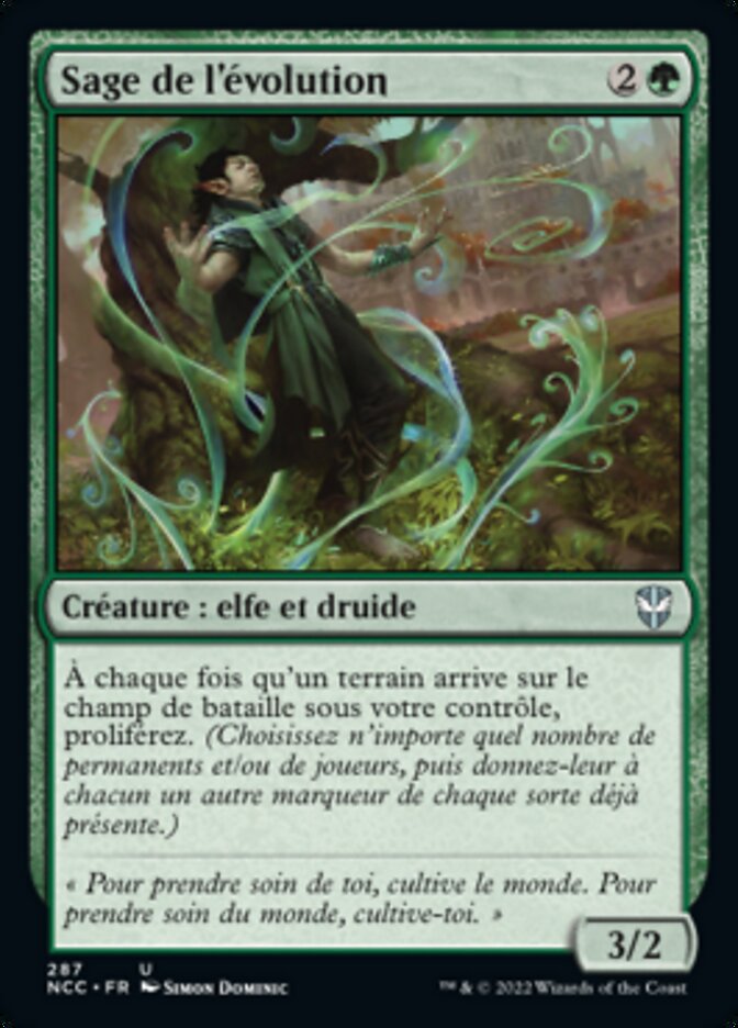 image Sage de l'évolution