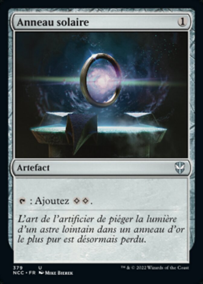 image Anneau solaire