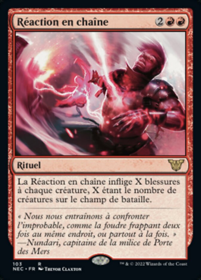 image Réaction en chaîne