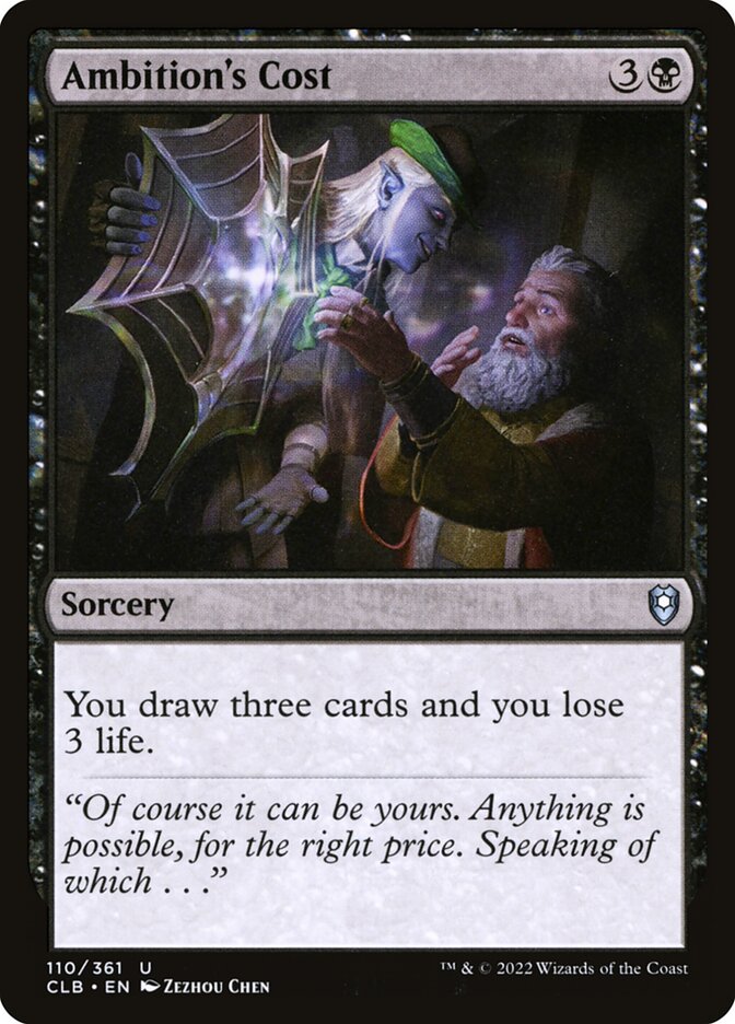 image Ambition's Cost