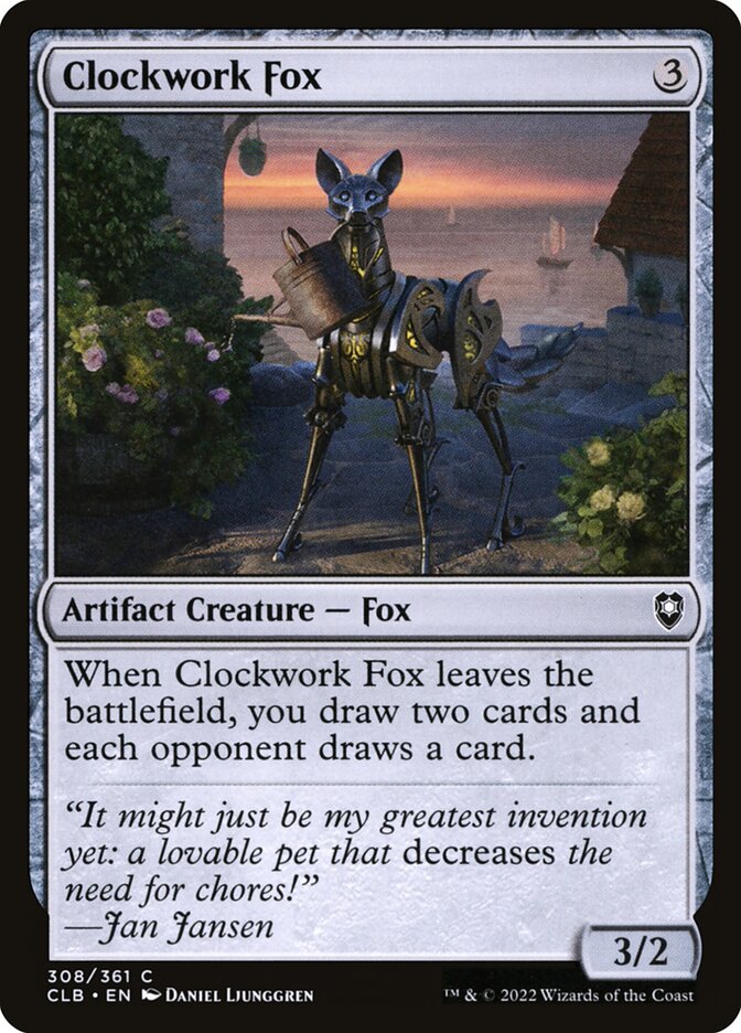 image Clockwork Fox