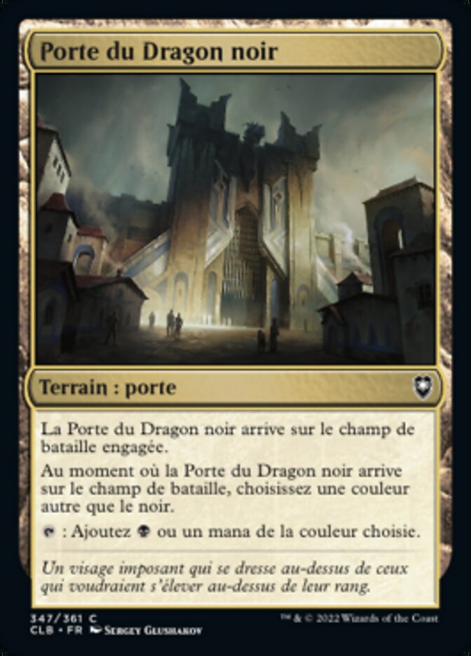 image Porte du Dragon noir