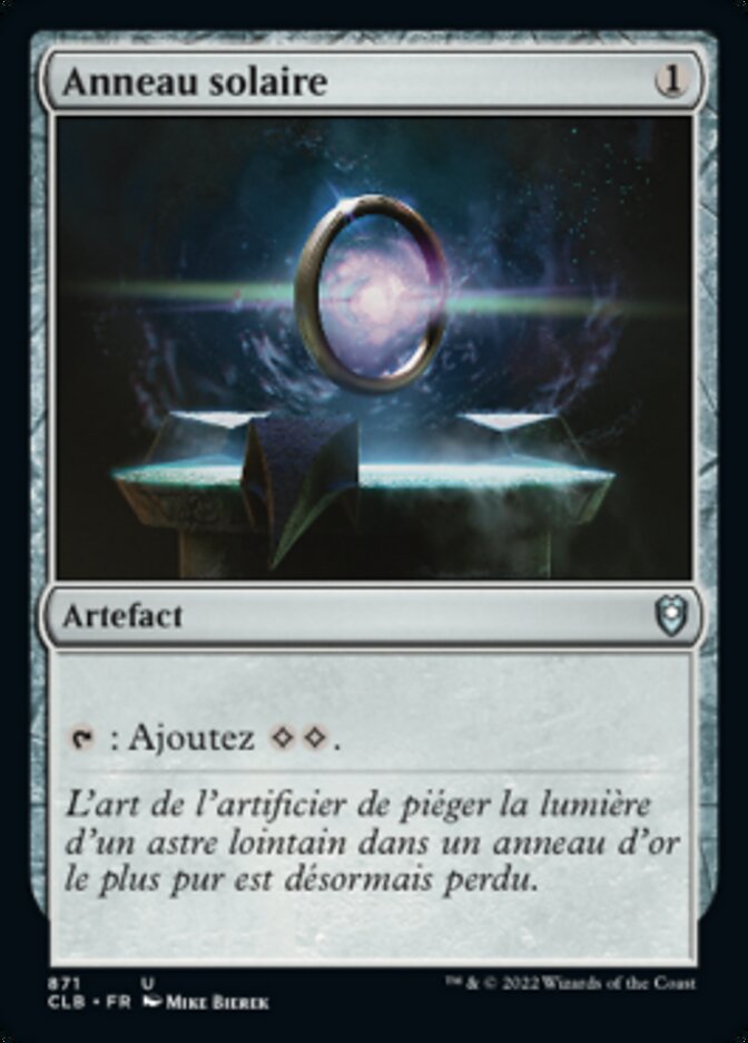 image Anneau solaire