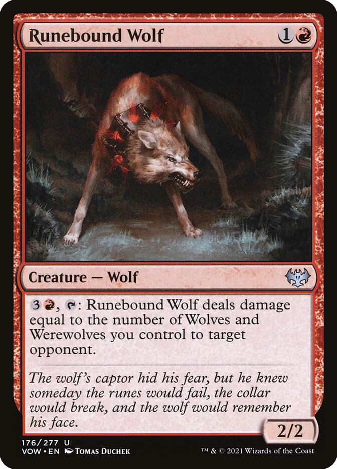 image Runebound Wolf