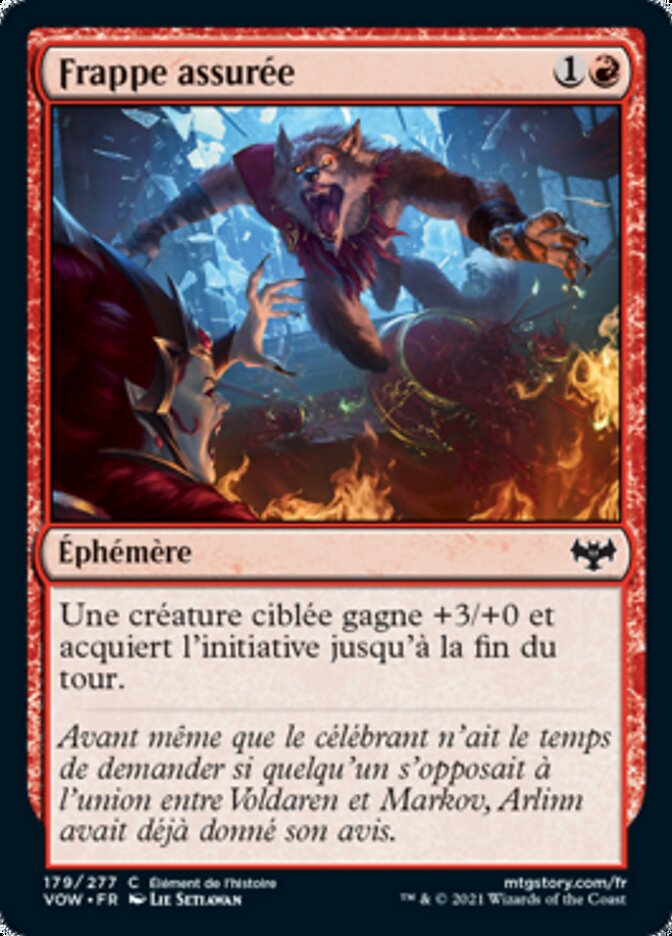 image Frappe assurée