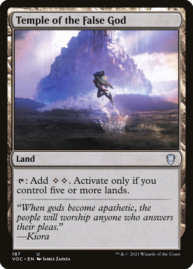 image Temple of the False God