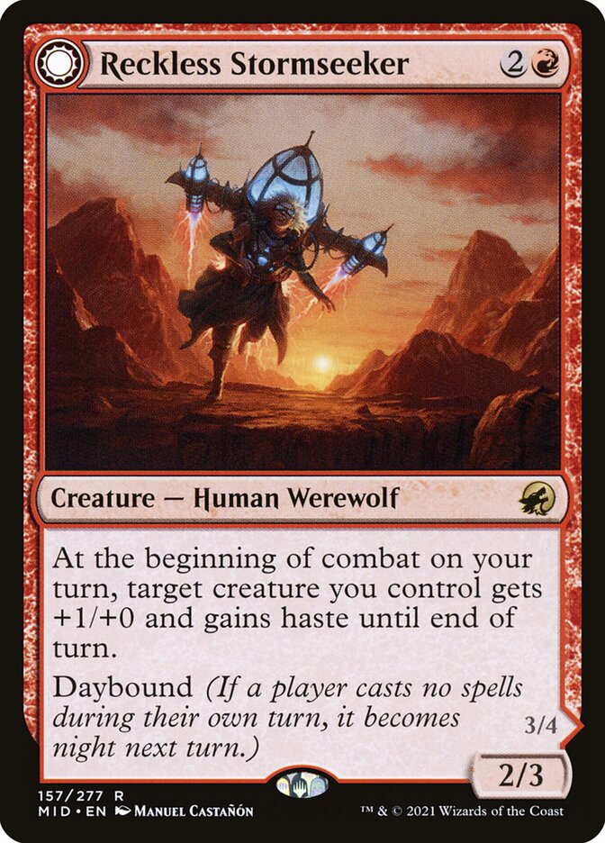 image Reckless Stormseeker // Storm-Charged Slasher