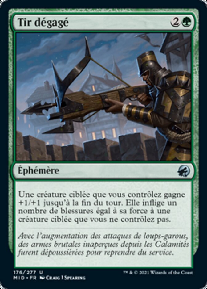 image Tir dégagé